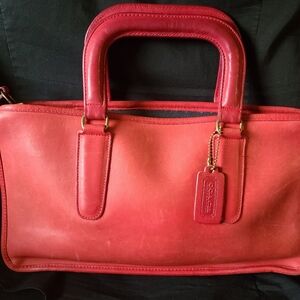 Vintage Leather Coach bag